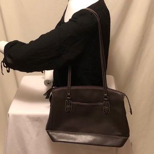 Villager by Liz Claiborne Brown Leather Purse